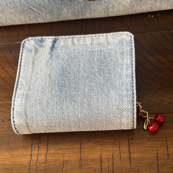 Coach Laurel Loved Denim Shoulder/Crossbody Bag with Snap Wallet and Charms - Picture 7 of 13